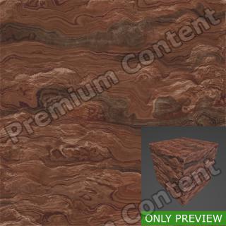 PBR substance preview red rock